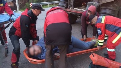 Турист, травмувався в горах, ДСНС
