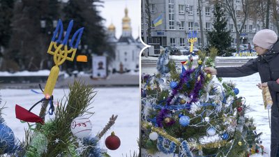 Ялинку на Красній площі чернігівці встановили власноруч