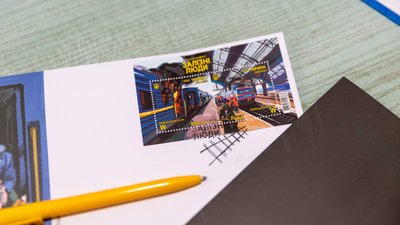 У Тернополі відбулось спецпогашення поштового блоку "Героїчні професії. Залізні люди"