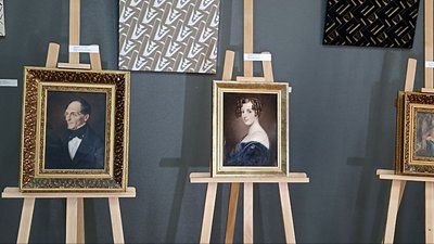 виставка, барон, меценат, річниця, Іван де Шодуар, парк виставка, барон, меценат, річниця, Іван де Шодуар, парк