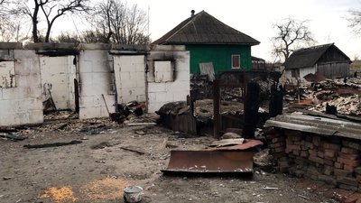 Розстрілювали людей, ночували в хатах: село Припутні на Чернігівщині, яким курсували росіяни