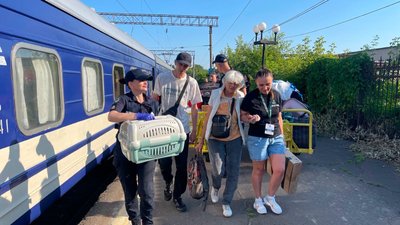 Десятий евакуаційний потяг прибув на Рівненщину, 30 червня 2026 року