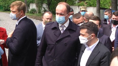 Президенту обіцяли, що садок відкриють 1 вересня. Фото: Суспільне Поділля Президенту обіцяли, що садок відкриють 1 вересня. Фото: Суспільне Поділля