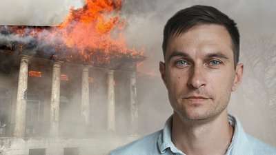 Архітектор розповів про значення знищеної ударом РФ садиби Донців-Захаржевських