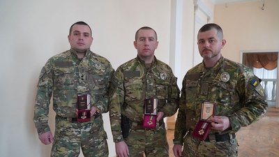 Поліцейські з Тернопільщини отримали ордени «За мужність» ІІІ ступеня, 22 січня 2026 року