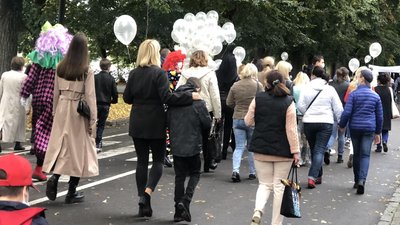 Марш-ходотон центру "Дорога життя" провели в Ужгороді (ФОТО,ВІДЕО)