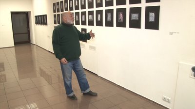 "Оголені". У Дніпрі презентували персональну виставку художника Сергія Алієва-Ковики