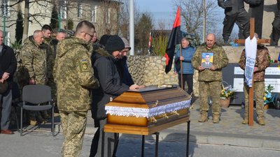 похорон воїна  у Збаражі
