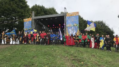 На Івано-Франківщині триває лицарський турнір На Івано-Франківщині триває лицарський турнір