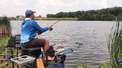 "Ловить не вудка, а рибалка". На Кіровоградщині відбувся чемпіонат з риболовлі