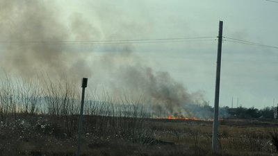 Пожежа на в'їзду у Слободу