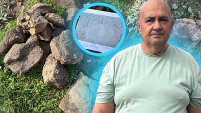 Давній кромлех, знайдений на березі Південного Бугу
