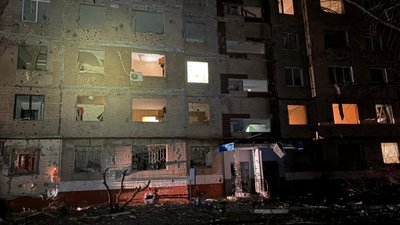 Влучання в Краматорську 12 лютого