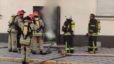 У Києві горіло відділення поліції, частково пошкоджені документи У Києві горіло відділення поліції, частково пошкоджені документи
