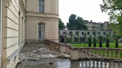 У Львові стартувала реставрація тераси палацу Потоцьких