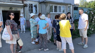 Відновлення пошкоджених будинків на Баленка Відновлення пошкоджених будинків на Баленка