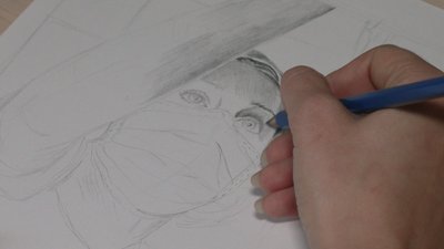 Приходять з хворобами, а йдуть з портретами: історія фельдшерки, що малює Приходять з хворобами, а йдуть з портретами: історія фельдшерки, що малює