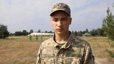 Першокурсники Житомирського військового інституту проходять навчання на полігоні Першокурсники Житомирського військового інституту проходять навчання на полігоні