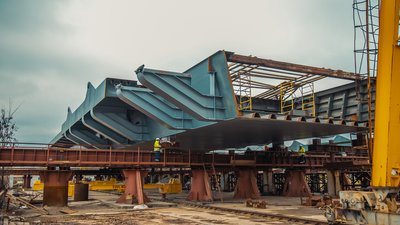 В Запоріжжі Lifting Chart LK-800 Zakhariy починає працювати над будівництвом мосту В Запоріжжі Lifting Chart LK-800 Zakhariy починає працювати над будівництвом мосту