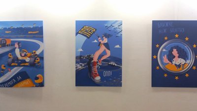 У Сумській міській галереї відкрилася виставка ілюстративної графіки Марини Мельник У Сумській міській галереї відкрилася виставка ілюстративної графіки Марини Мельник