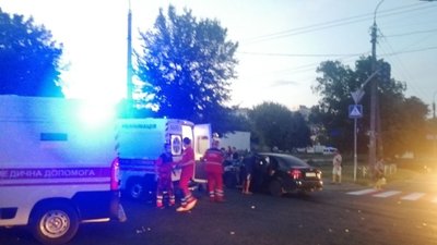ДТП в Черкасах: до лікарні з травмами шпиталізували чотирьох постраждалих