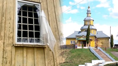 Вибухи на Чернігівщині: у Новгороді-Сіверському пошкоджена церква XVIII століття