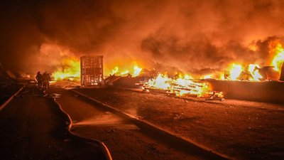 Атака РФ на Одещину 29 вересня 2026 року, пожежа, ДСНС Одещини