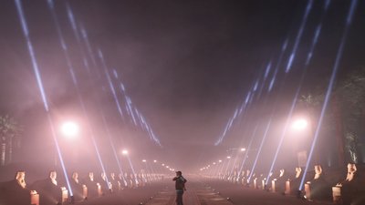 У Єгипті урочисто відкрили “Алею сфінксів” Луксора У Єгипті урочисто відкрили “Алею сфінксів” Луксора