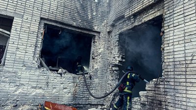 Наслідки удару по Шостці 17 грудня. 