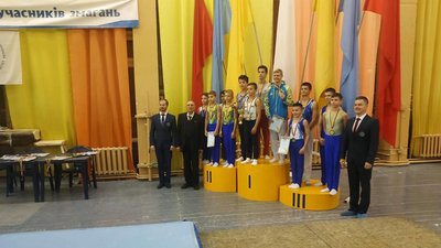 Франківські гімнастки зайняли командну першість на юнацькому чемпіонаті України