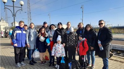 На Львівщину евакуювали 5 дітей з Запорізької області На Львівщину евакуювали 5 дітей з Запорізької області