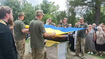 Прощання з бійцем