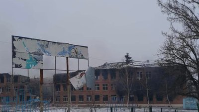 В Ізюмі на Харківщині внаслідок обстрілів РФ зруйнована третина шкіл