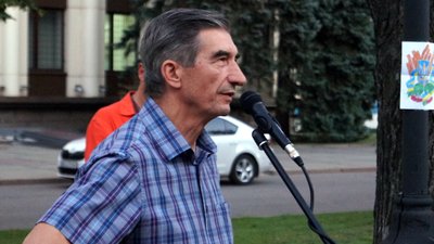 У Дніпрі мітингували проти «спільного інспектування» українських позицій на Донбасі – фоторепортаж У Дніпрі мітингували проти «спільного інспектування» українських позицій на Донбасі – фоторепортаж
