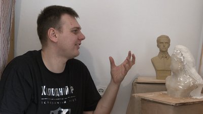 Черкаський скульптор створює серію погрудь видатних українців Черкаський скульптор створює серію погрудь видатних українців
