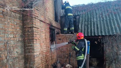 пожежа, Нікопольщина, загинув чоловік