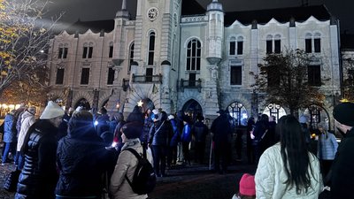 Близько 200 жителів Мукачева долучилися до святкування Дня святого Мартина