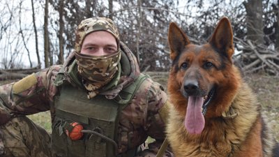 Кінолог, собака, пес, військовий