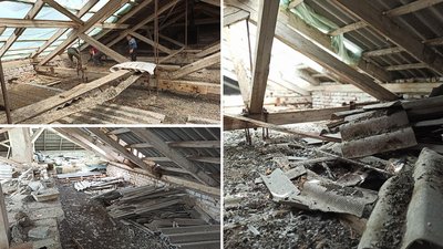 На відновлення зірваної буревієм покрівлі школи на Кіровоградщині виділили 200 тисяч На відновлення зірваної буревієм покрівлі школи на Кіровоградщині виділили 200 тисяч