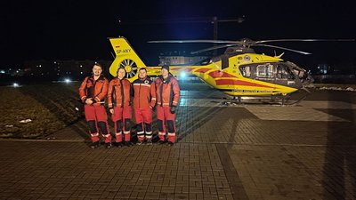 Черкаські медики опанували авіаційну евакуацію у Польщі Черкаські медики опанували авіаційну евакуацію у Польщі