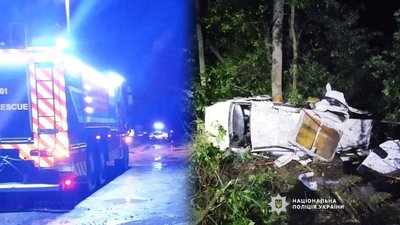 Водій загинув: поліцейські розслідують обставини ДТП на Прилуччині