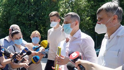 Кучер: Чорнобильцям відкрили корпус диспансеру, госпіталізувався один Кучер: Чорнобильцям відкрили корпус диспансеру, госпіталізувався один