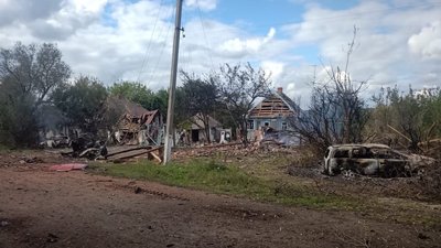 Загорілися склади з зерном: росіяни з мінометів обстріляли дві громади Сумщини