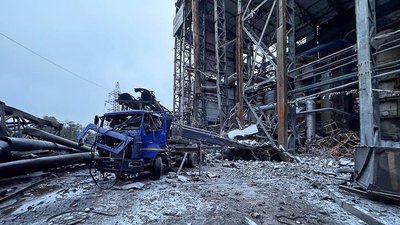 Запоріжсталь наслідки обстрілу
