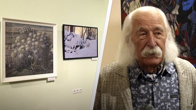 &quot;Генотип вольності&quot;: у Житомирі презентували виставку картин Івана Марчука