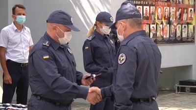 На Херсонщині вперше склали присягу співробітники управління служби судової охорони На Херсонщині вперше склали присягу співробітники управління служби судової охорони