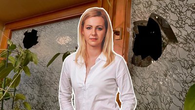 В Ужгороді обкидали камінням будинок депутатки міськради від партії ОПЗЖ