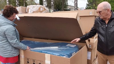 Обласна клінічна лікарня отримала допомогу з Чехії: що передали з-за кордону Обласна клінічна лікарня отримала допомогу з Чехії: що передали з-за кордону