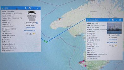 РФ захопила два українських цивільних судна – Одеський прикордонний загін