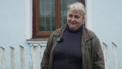 Жителька села Лихачівка Валентина Шевчук